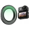 „SunnyLife“ juodo rūko filtras 1/4 efekto „Dji Osmo Nano“ kamerai + dėklas / On-fi075-d