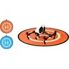 SunnyLife Tūpimo kilimėlis 75cm DronA Dron