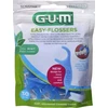 GUM Sunstar Easy Flossers Cool Mint Vit-E Fluor tarpdančių valymo priemonė 30 vienetų