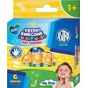 Astra Super Jumbo kreidelės, 6 spalvos