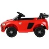 Lean Cars Raudona elektrinė transporto priemonė 915