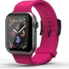Dėklas Superdry Watchband Apple Watch 38 / 40mm Silikoninis rožinis (41679)