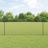 Hexagonal Fence with Post 10 x 1 m PVC dengtas plienas Pilka