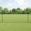 Hexagonal Fence with Post 50 x 1,2 m PVC dengtas plienas Žalia