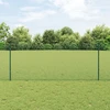 Hexagonal Fence with Post 100 x 1 m PVC dengtas plienas Žalia