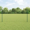 Hexagonal Fence with Post 100 x 1,2 m PVC dengtas plienas Žalia