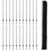 Hexagonal Fence with Post 50 x 1,4 m PVC dengtas plienas Pilka