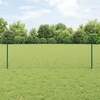 Hexagonal Fence with Post 10 x 0,8 m PVC dengtas plienas Žalia