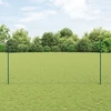 Hexagonal Fence with Post 10 x 1,4 m PVC dengtas plienas Žalia