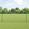 Hexagonal Fence with Post 50 x 1,6 m PVC dengtas plienas Žalia