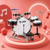 SUPRIMO K-DRUMS 2 duża perkusja vaikams su 6 bęb