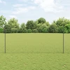 Hexagonal Fence with Post 10 x 1,6 m PVC dengtas plienas Pilka