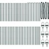 Tvorelės stulpas 52 pcs Žalia 3,2 x 3,2 x 120 cm