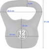 Vinių svarmuo Funfit vinilinis 12 kg