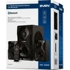 Kompiuterio kolonėlės SVEN MS-2055, juodas, Bluetooth, FM, USB/SD, Ekranas, RC blokas, galia 30W+2x12.5W (RMS), SV-016609