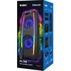 Garsiakalbis SVEN PS-740, juodas (100W, TWS, Bluetooth, FM, USB, Micro SD, LED ekranas, 4400mA*h)