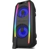 Garsiakalbis SVEN PS-740, juodas (100W, TWS, Bluetooth, FM, USB, Micro SD, LED ekranas, 4400mA*h)