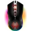 Pelė SVEN RX-G850 iki 6400 DPI; Soft Touch; Metalinis dugnas; Pintas kabelis; Žaidimų programinė įranga; 3 papildomi mygtukai; Apšvietimas; Dukart spustelėkite mygtuką; Dpi jungiklio mygtukas