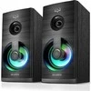 Kompiuterio kolonėlės SVEN SPS-512, juodas, USB, galia 2x3W (RMS), foninis apšvietimas, SV-020156