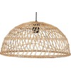 Pakabinamas šviestuvas Žibintas Beliani Lumarko Hanging Rattan lempa natūralus RAVINA!