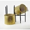 Mondex SWEN Komplet 2 doniczek 20x20x36,5cm 18x18x29cm