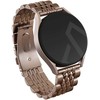 BURGA metalinė apyrankė „Chic Royal“ universali 22 mm laikrodžiams (rožinio aukso spalvos)