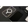 Dėklas Swissten Clear Jelly MagStick Apple iPhone 12 / 12 Pro skaidrus