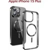 Swissten Clear Jelly Magstick metalinis dėklas, skirtas Apple iPhone 15 Pro