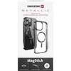 Swissten Clear Jelly Magstick metalinis dėklas, skirtas Apple iPhone 15 Pro