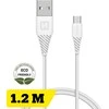 SWISSTEN duomenų kabelis USB - MICRO USB 1,2 m baltas (ECO PAKUOTĖ)