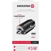 Swissten įkroviklis Swissten 20111900 įkroviklis mobiliesiems įrenginiams Universalus juodas cigarečių žiebtuvėlis greito įkrovimo automatinis