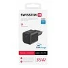 Swissten Kelioninis įkroviklis GaN USB-C 35W PD