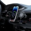 „Swissten Magstick“ kompaktiškas magnetinis automobilio laikiklis su belaidžiu įkrovikliu 15 W/7,5 W (suderinamas su „Magsafe“)