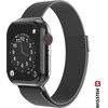 Swissten Išmaniojo laikrodžio Apple 1/2/3/4/5/6/SE dirželis, Juodos spalvos, 38/40mm