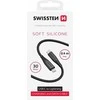 „Swissten“ minkštas silikoninis USB-C - „Lightning“ 30 W duomenų ir įkrovimo laidas, 0,4 m