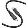 „Swissten“ minkštas silikoninis USB-C - „Lightning“ 30 W duomenų ir įkrovimo laidas, 0,4 m