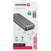 Swissten SWISSTEN, Powerbank, WORX PRO, Li-Pol, 5/9/12V, do �adowania telefon�w i innych urz�dze�, 22013961, 20000mAh, juoda