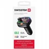 FM siųstuvas „Swissten RGB Bluetooth FM“ siųstuvas, 2x USB / USB-C