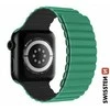 Swissten silikoninė magnetinė juostelė, skirta Apple Watch 42/44/45/49 mm