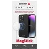 Dėklas Swissten Soft Joy Case Magstick, skirtas iPhone 15 Plus Juodas