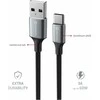 „Swissten Textile II USB - USB-C“ duomenų ir įkrovimo kabelis, 1,5 m