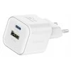 Swissten kelioninis įkroviklis GaN USB-C 20W PD / USB-A 18W QC