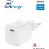 SWISSTEN GaN USB-C 20W maitinimo adapteris baltas