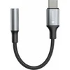 Swissten USB-C į 3,5 mm lizdą jungiantis garso adapteris, 15 cm