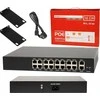 Šakotuvas Blow Pūskite Jungiklis 16×PoE 100Mbps 240W BL-SW18-16P