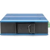 Šakotuvas DIGITUS Switch Ind. 4-Port 10/100 30W PoE Nevaldoma mėlyna