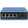 Šakotuvas Digitus 4P Gigabit PoE Switch Ind. Unmanaged 1xSFP
