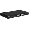 Šakotuvas Switch EdiMax Przełącznik sieciowy zarządzany 2.5G Ethernet (100/1000/2500) obsługa PoE 1U juoda (TGS-5428PLX)