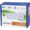 Šakotuvas „Manhattan Fast Ethernet“ biuro jungiklis, 5 prievadų, kompaktiškas, plastikinis, 560672