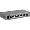 Šakotuvas Ruijie Komutatorius POE RG-ES207GS-HP 4 prievadų + 2 x UPLINK + 1 x SFP REYEE